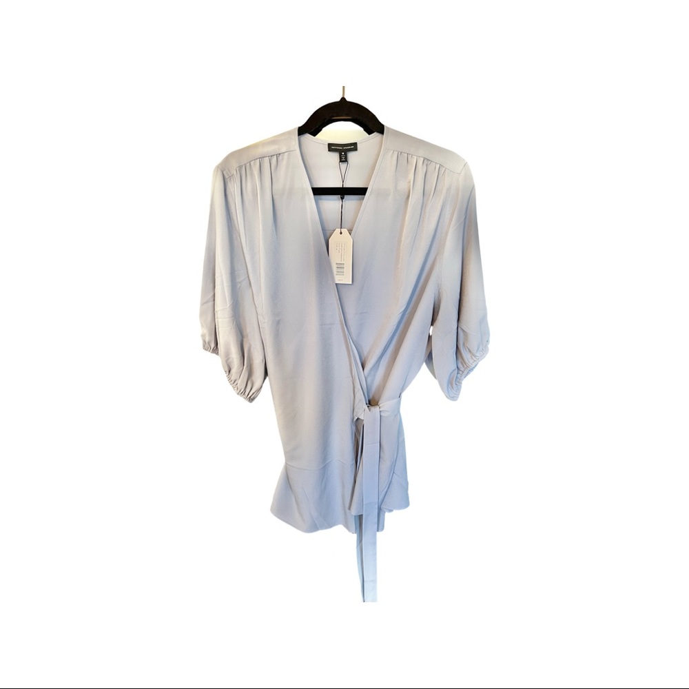 NWT Universal Standard Short Sleeve Rivers Blouse Size M